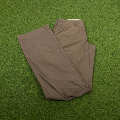 00s Nike ACG Cargo Trousers Joggers Brown Small