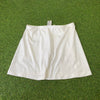 90s Adidas Tennis Skirt Skort White Medium UK8/10