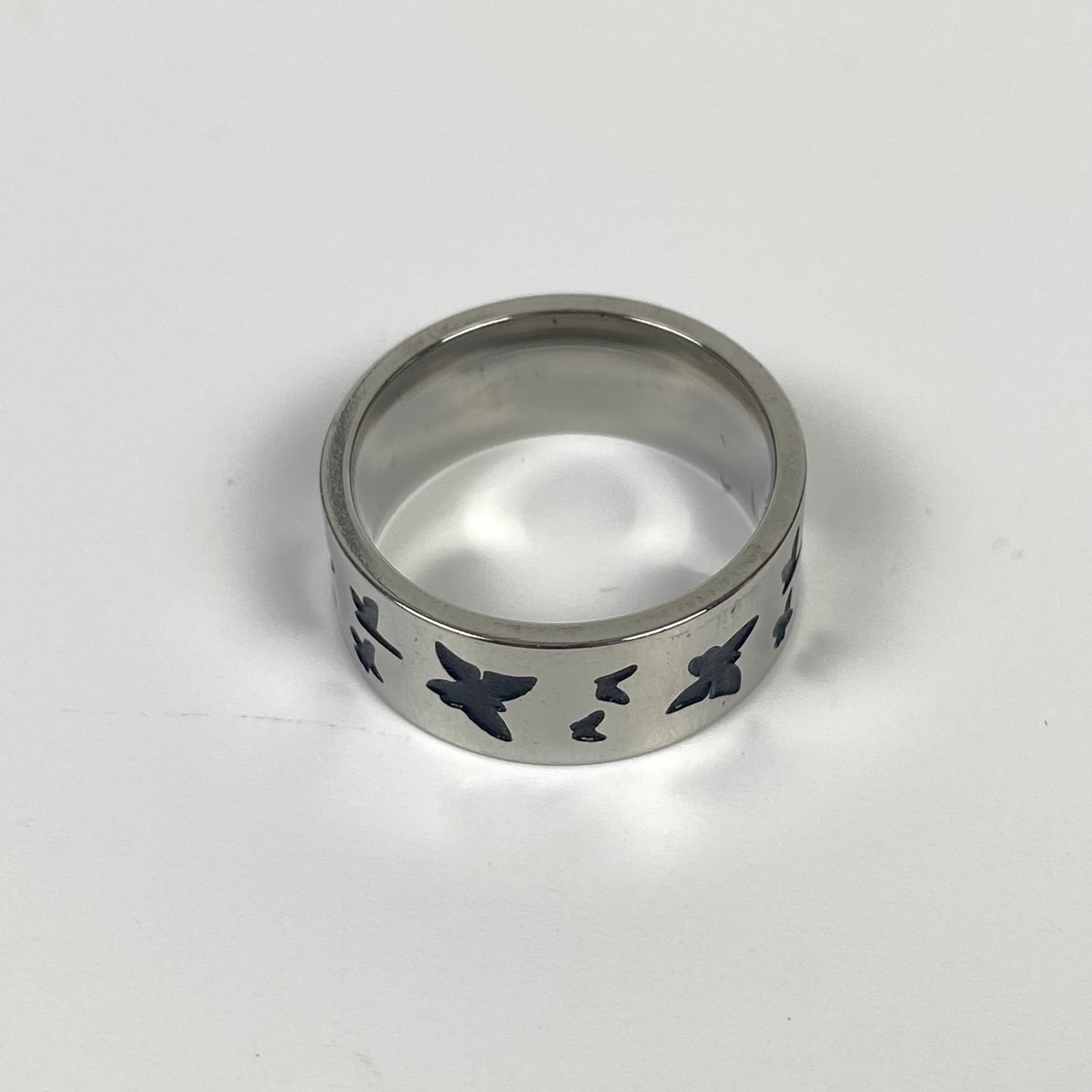 Retro Butterfly Ring .925 Silver