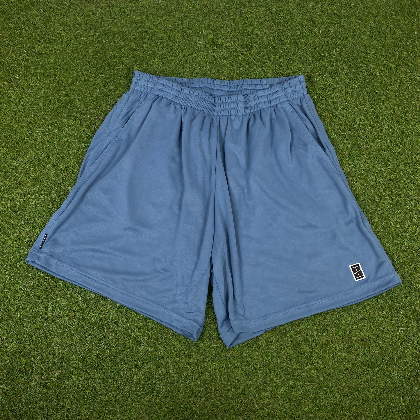 90s Nike Challenge Court Shorts Blue XL