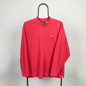 Retro Reebok Sweatshirt Pink Large