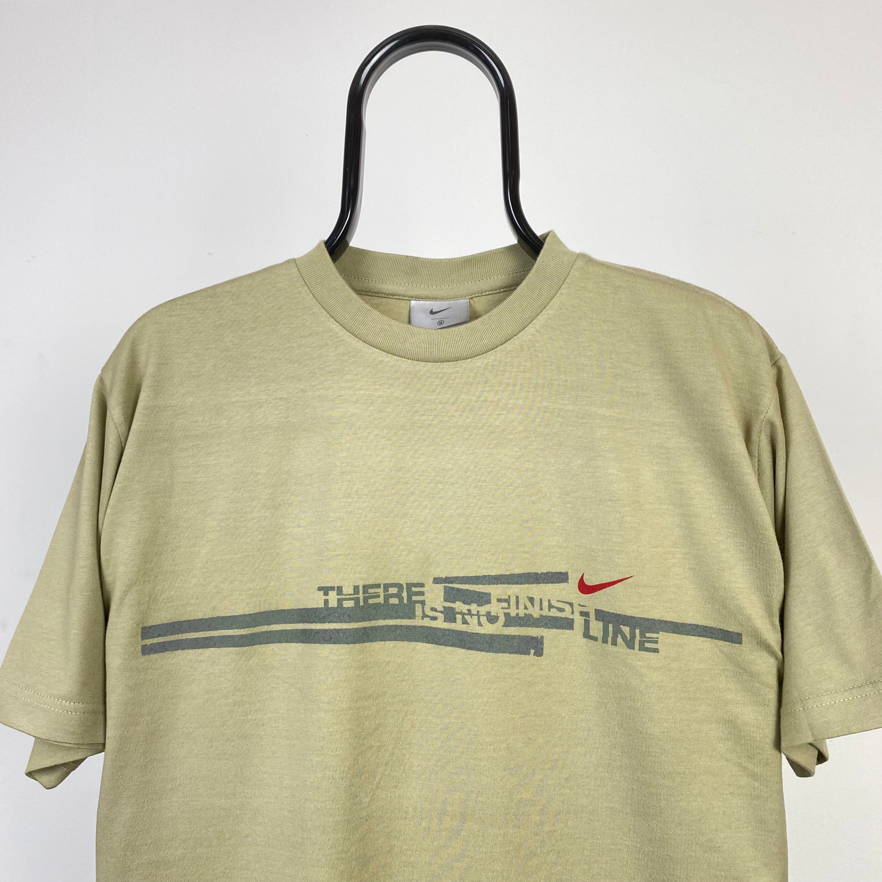 Vintage Nike T-Shirt Brown Medium
