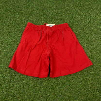 90s Nike Cotton Shorts Red XXS/XS