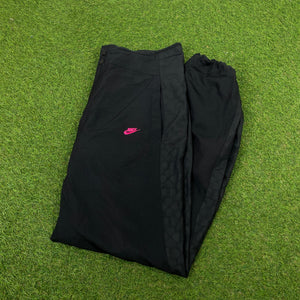 00s Nike Parachute Toggle Joggers Black Large