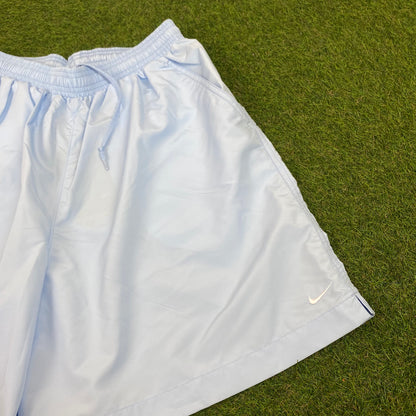 00s Nike Court Shorts Baby Blue Medium