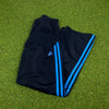 00s Adidas Joggers Blue XS