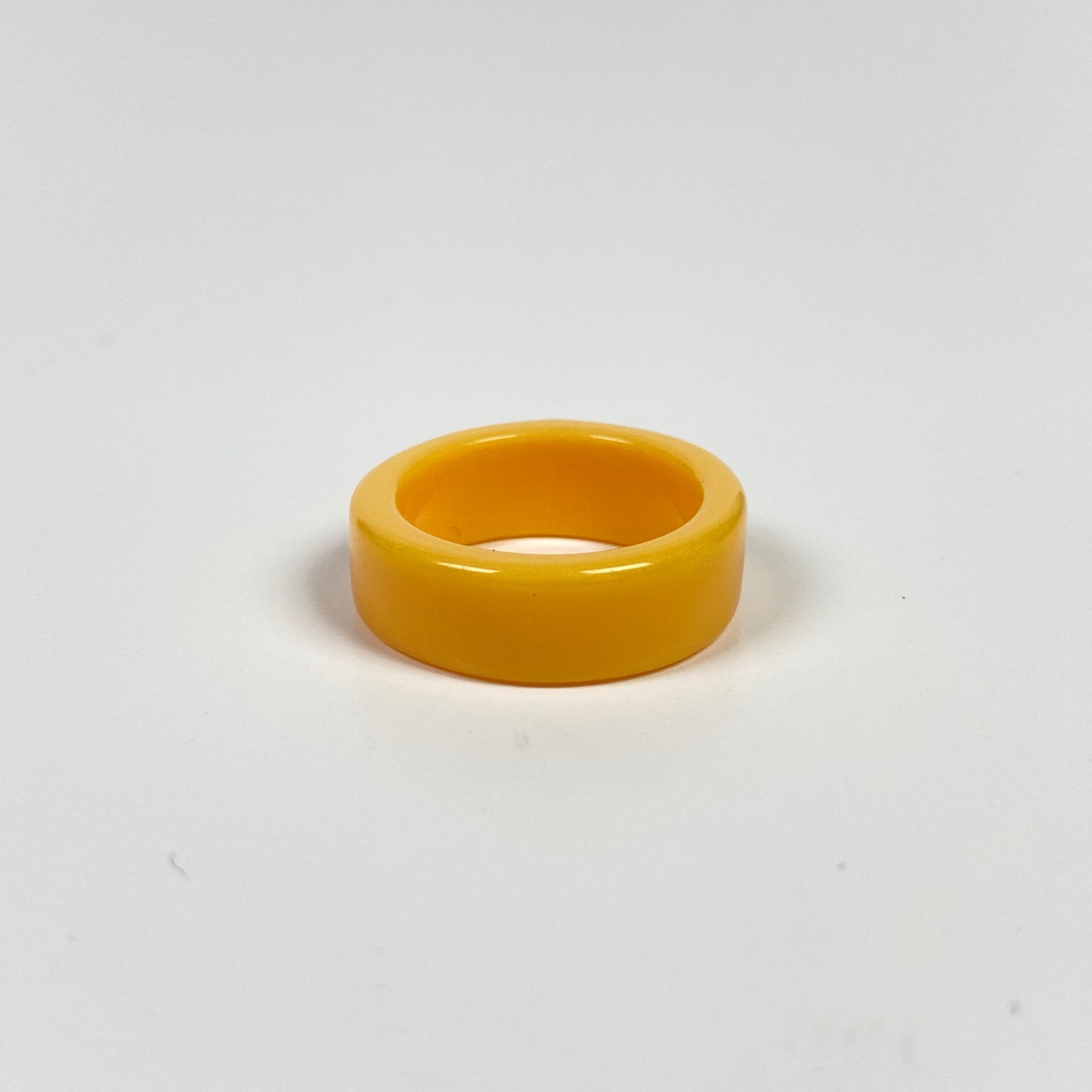 Retro Chunky Chick Ring Yellow