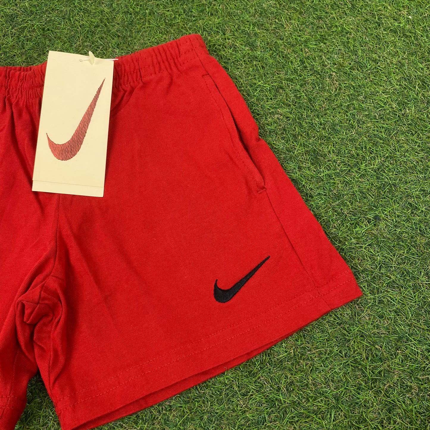 90s Nike Cotton Shorts Red XXS/XS