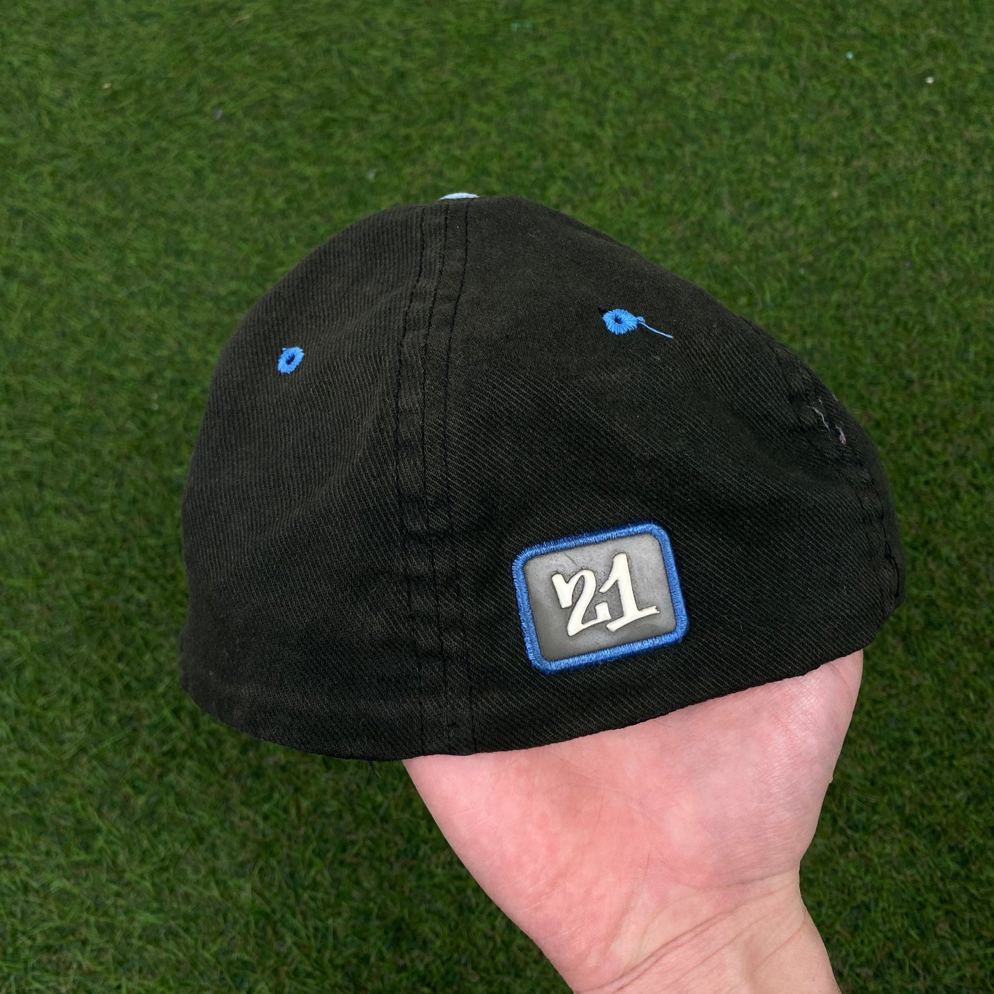 Retro 90s Stussy Hat Blue