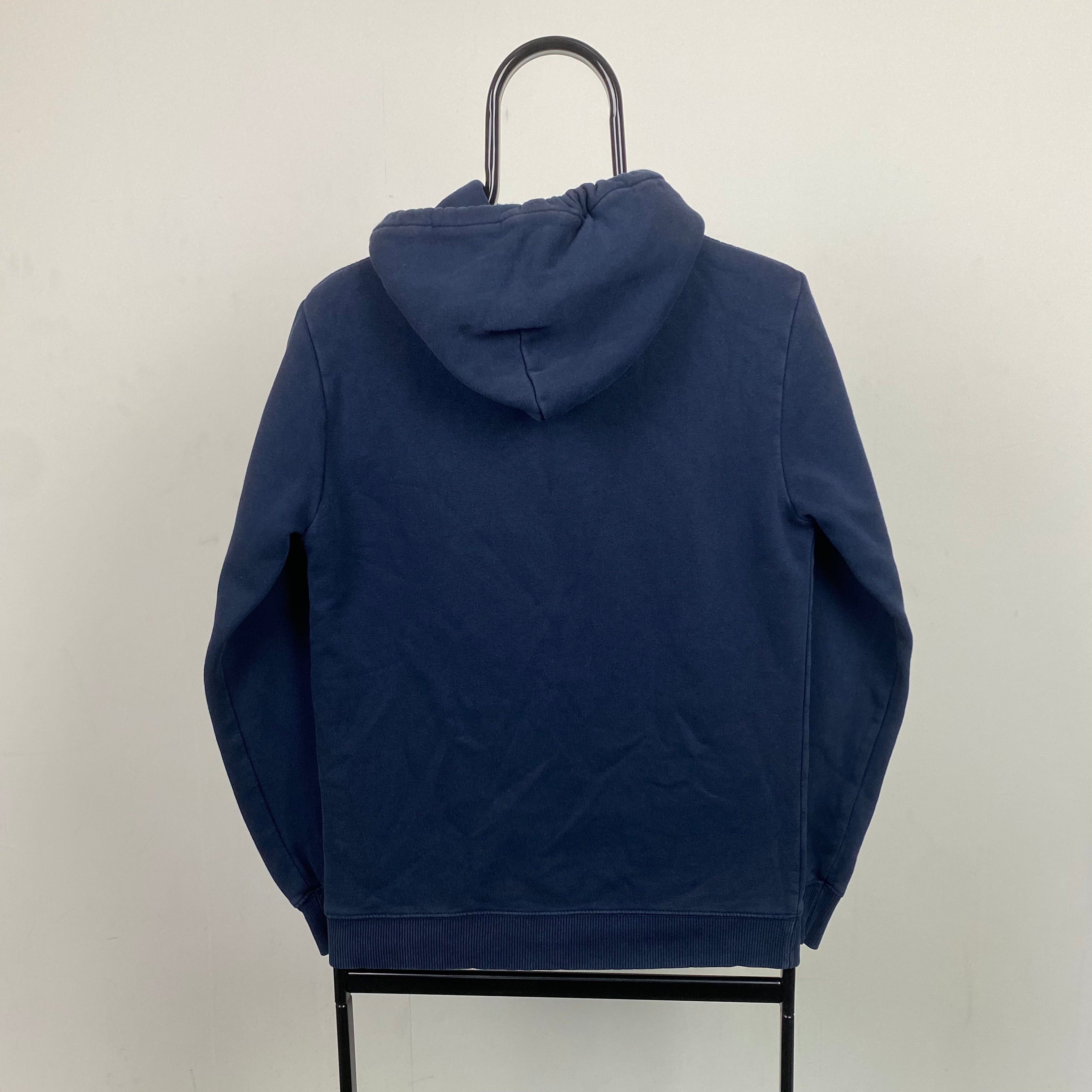 Retro Quiksilver Hoodie Blue XS Clout Closet