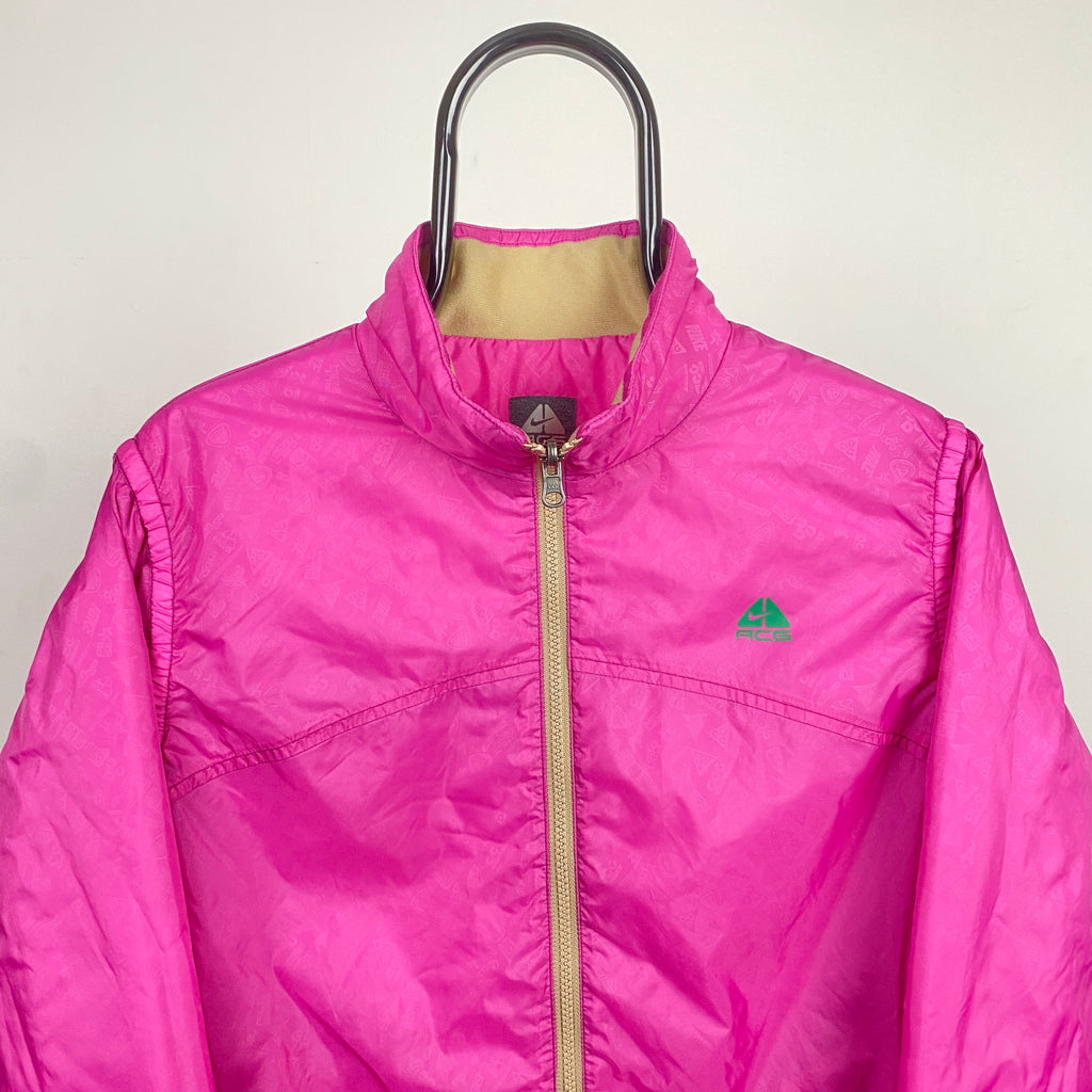 00s Nike ACG Padded Puffer Jacket Pink XL