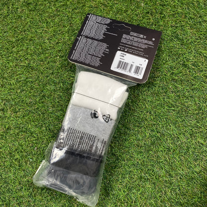 Vintage Nike Socks 3 Pack Colour UK12-5