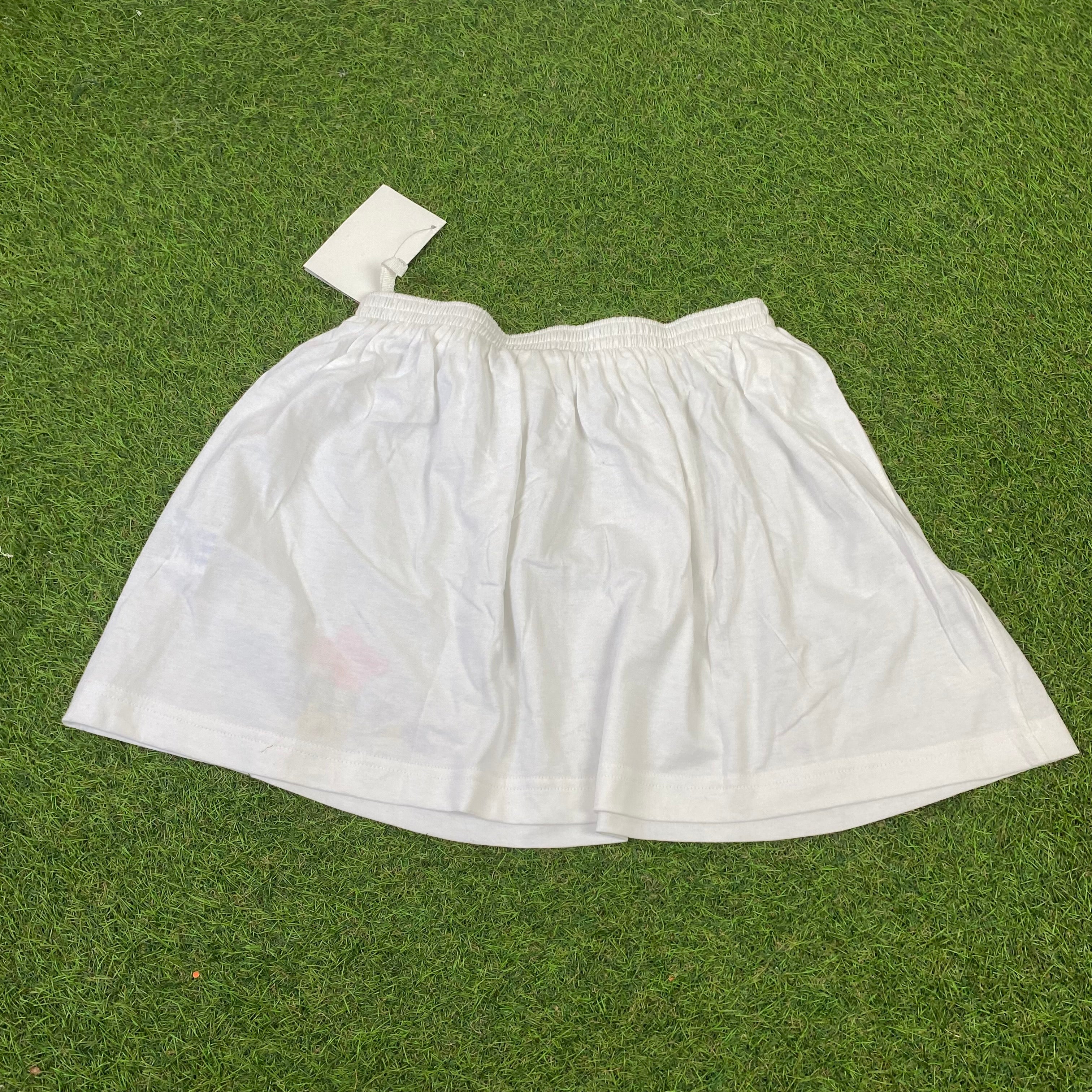 Vintage Adidas Steffi Graf Skirt White Large