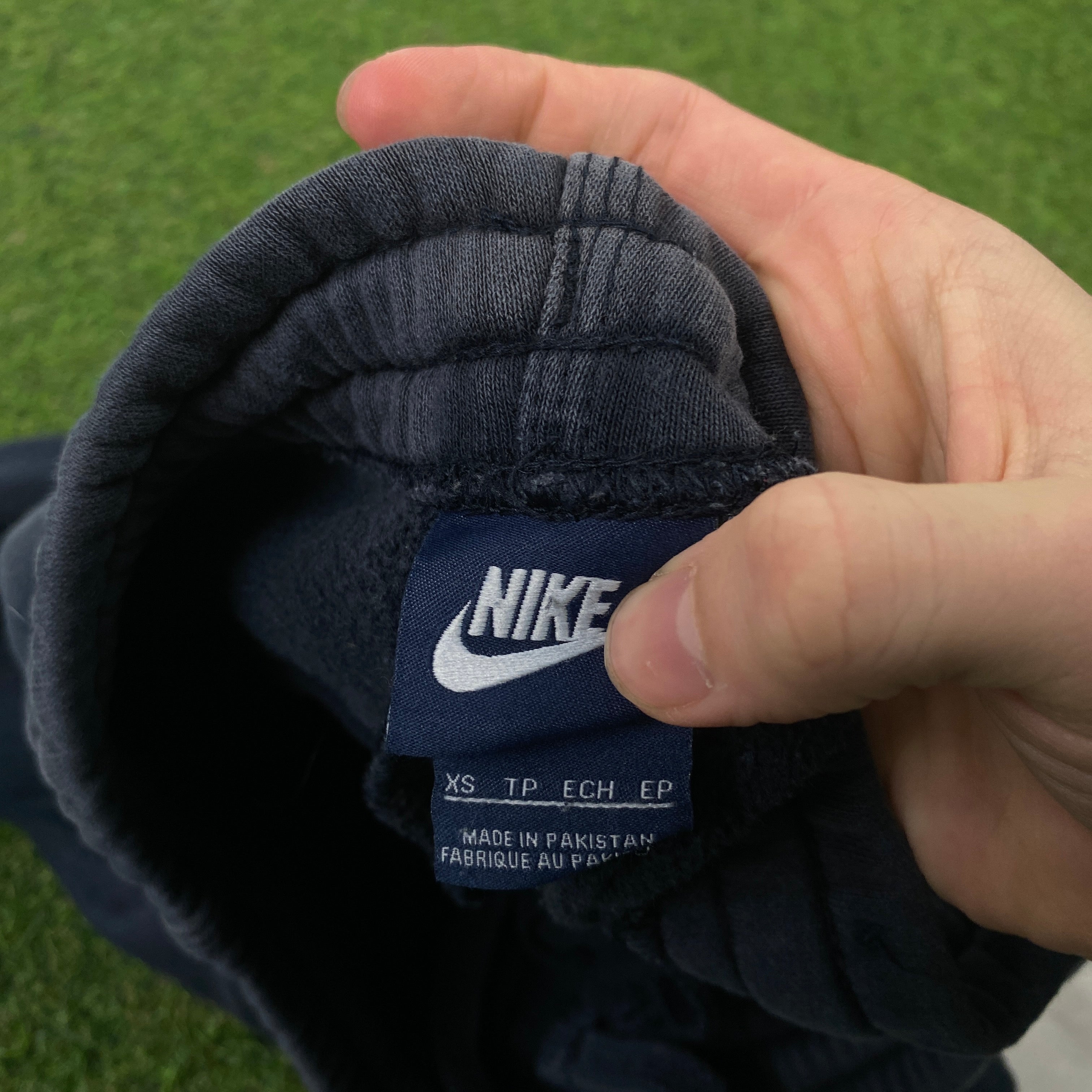 00s Nike Cotton Joggers Blue XS