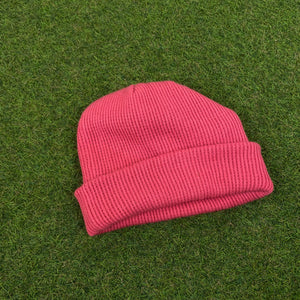 Retro Beanie Hat Light Pink