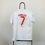 00s Nike Portugal Ronaldo T-Shirt White XS