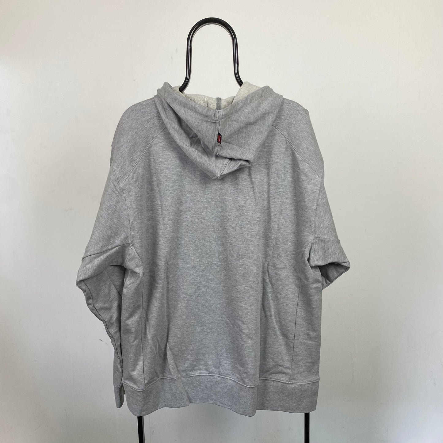 00s Nike Athletic Hoodie Grey Large