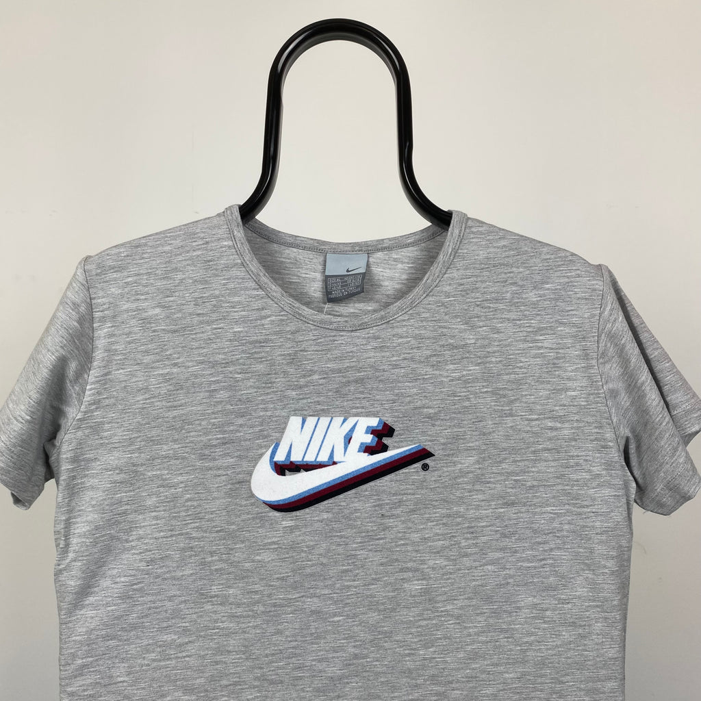 Vintage Nike Womens T-Shirt Grey XL