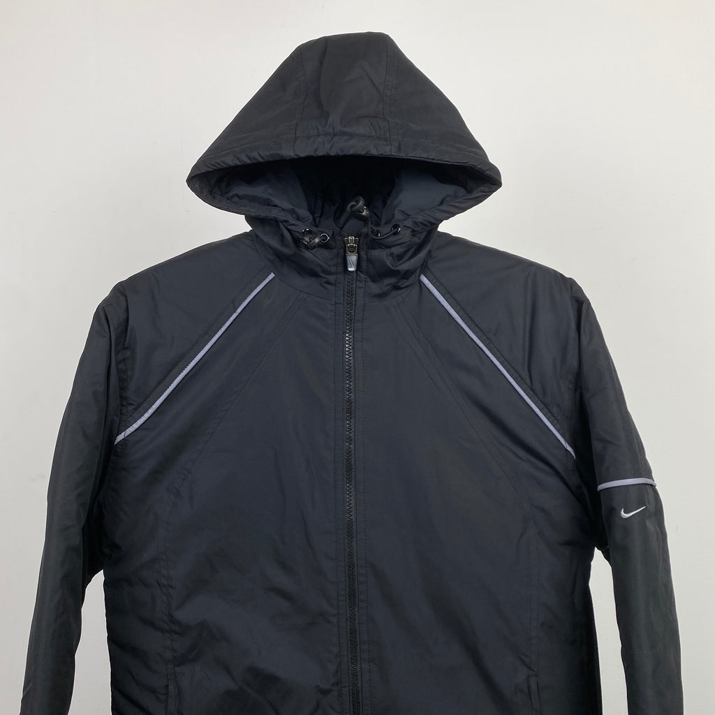 00s Clima-Fit Nike Padded Puffer Jacket Black Small