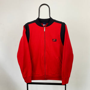 Black and red nike online track jacket