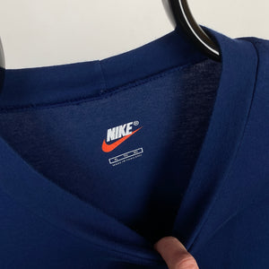 90s Nike Liverpool Marathon T-Shirt Blue XL
