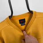 90s Nike Sweatshirt Orange Large