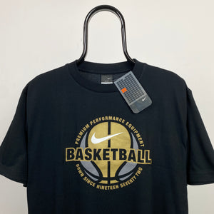 00s Nike Basketball T-Shirt Black Medium