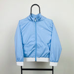 90s Nike Windbreaker Jacket Baby Blue XS