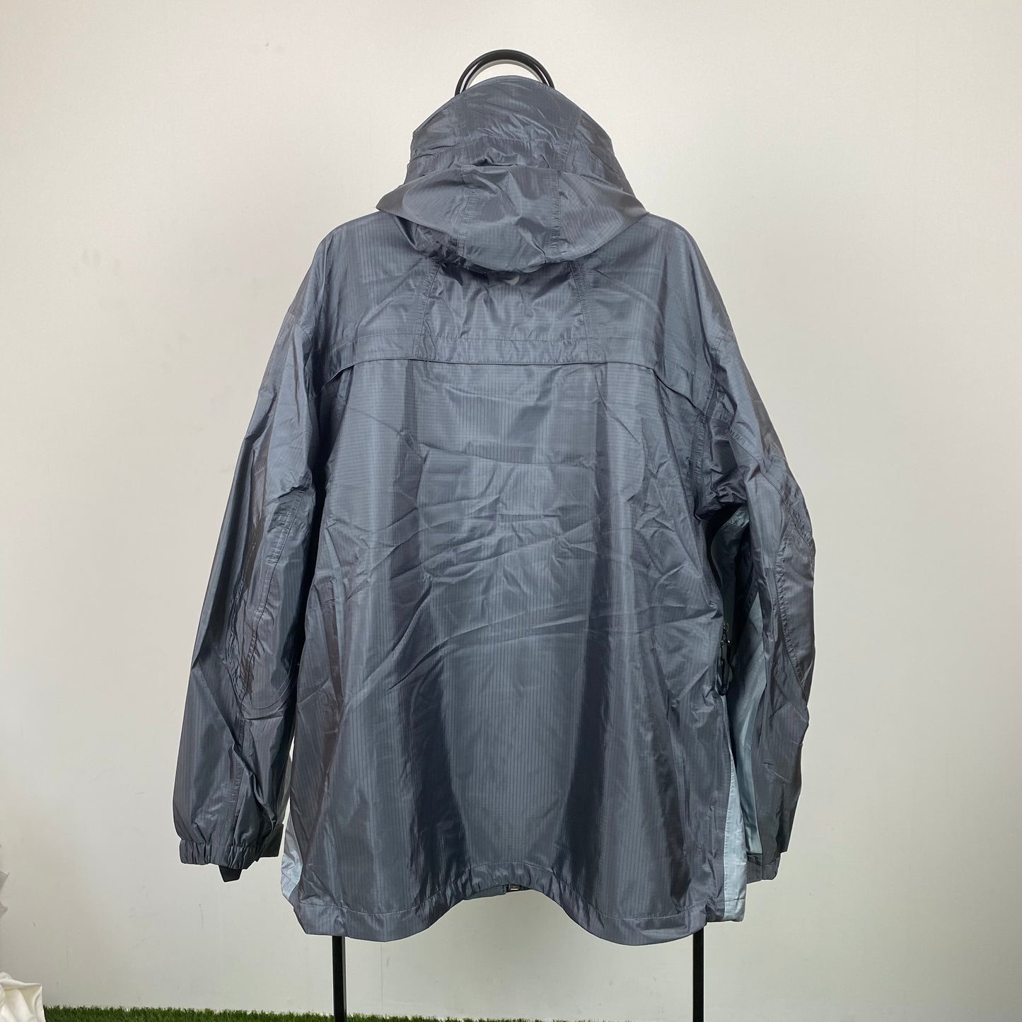 90s Nike ACG 3 In 1 Waterproof Coat Jacket Grey Large