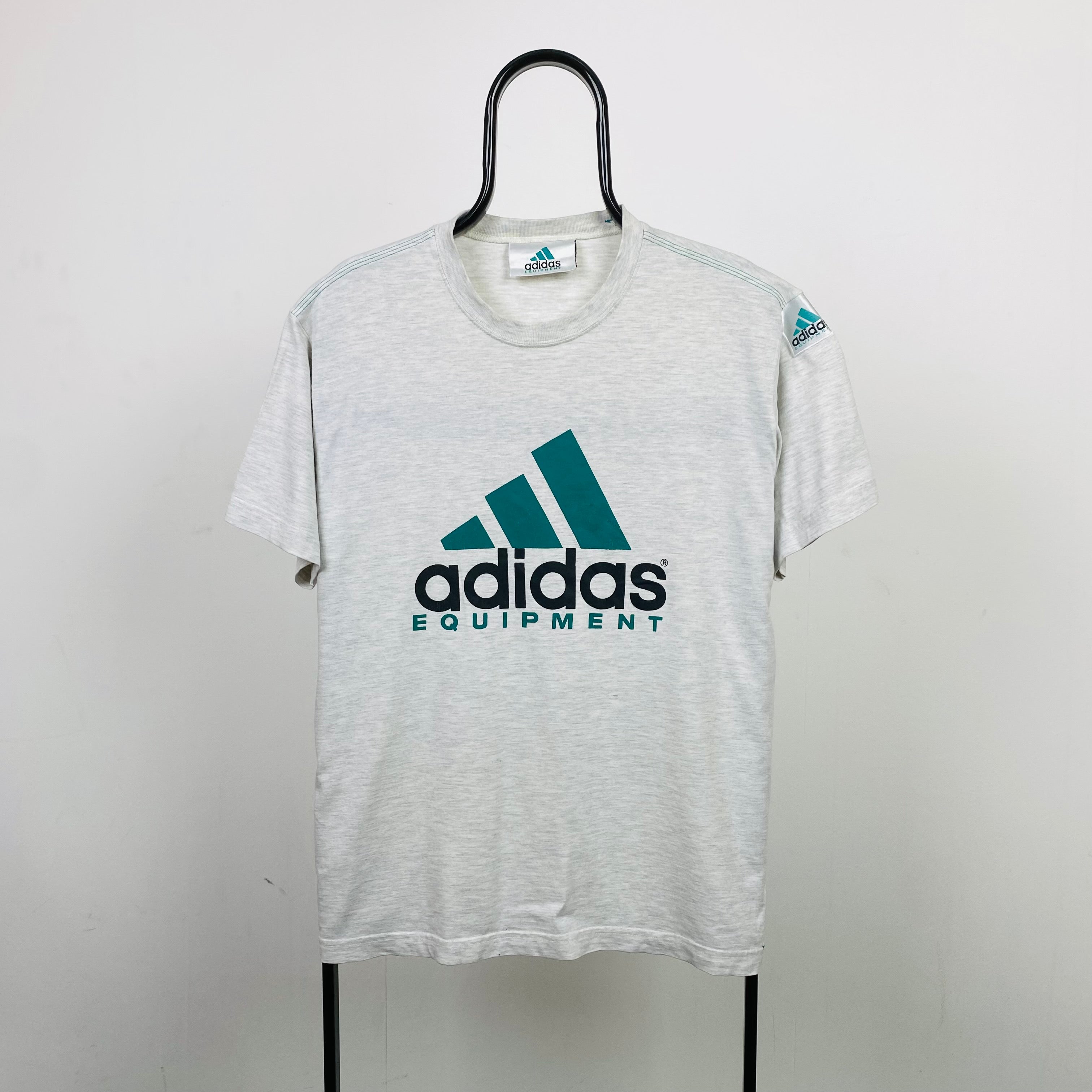 90s Adidas Equipment T-Shirt Grey Small