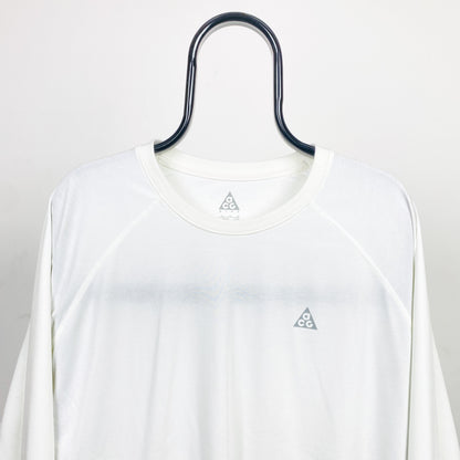 00s Nike ACG Baselayer Long Sleeve T-Shirt White XL