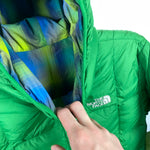 90s The North Face Puffer Jacket Green Small