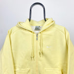 00s Nike Zip Hoodie Yellow XL