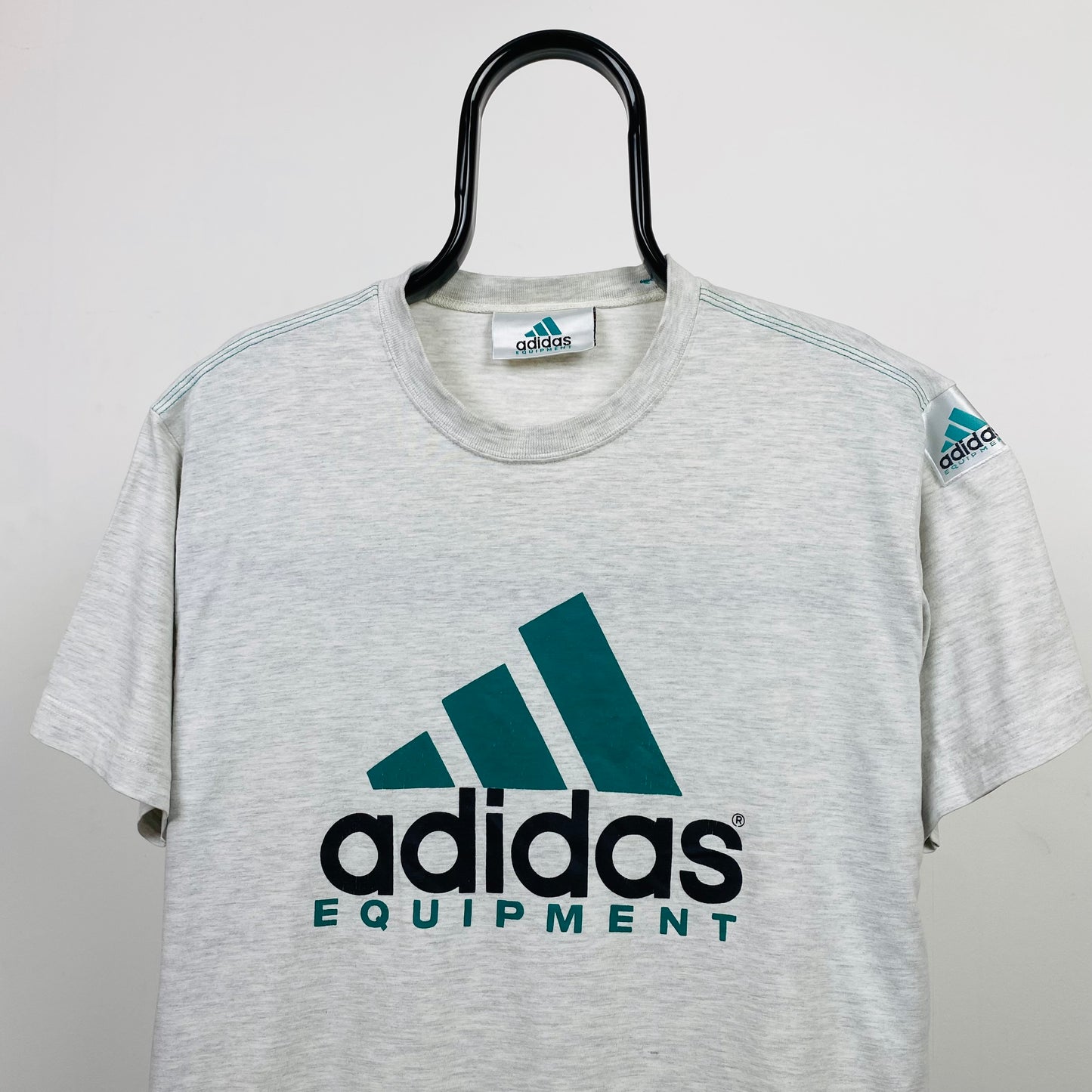 90s Adidas Equipment T-Shirt Grey Small