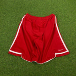 Retro Adidas Shorts Red XS