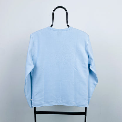 90s Nike Sweatshirt Baby Blue Medium