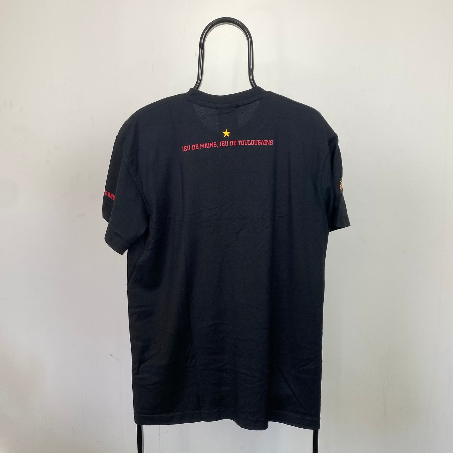 00s Nike Toulouse Rugby T-Shirt Black Small