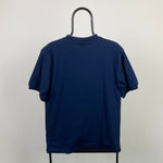 00s Nike Centre Swoosh T-Shirt Blue XXS