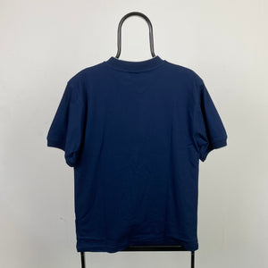00s Nike Centre Swoosh T-Shirt Blue XXS