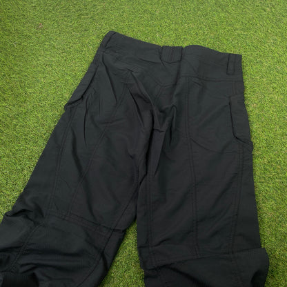 00s Nike Parachute Cargo Joggers Black XXS