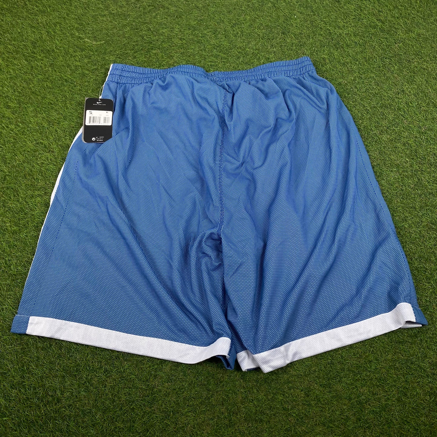 00s Nike Reversible Basketball Shorts Blue XXL