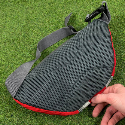 Retro 90s Utility Waist Bag Red