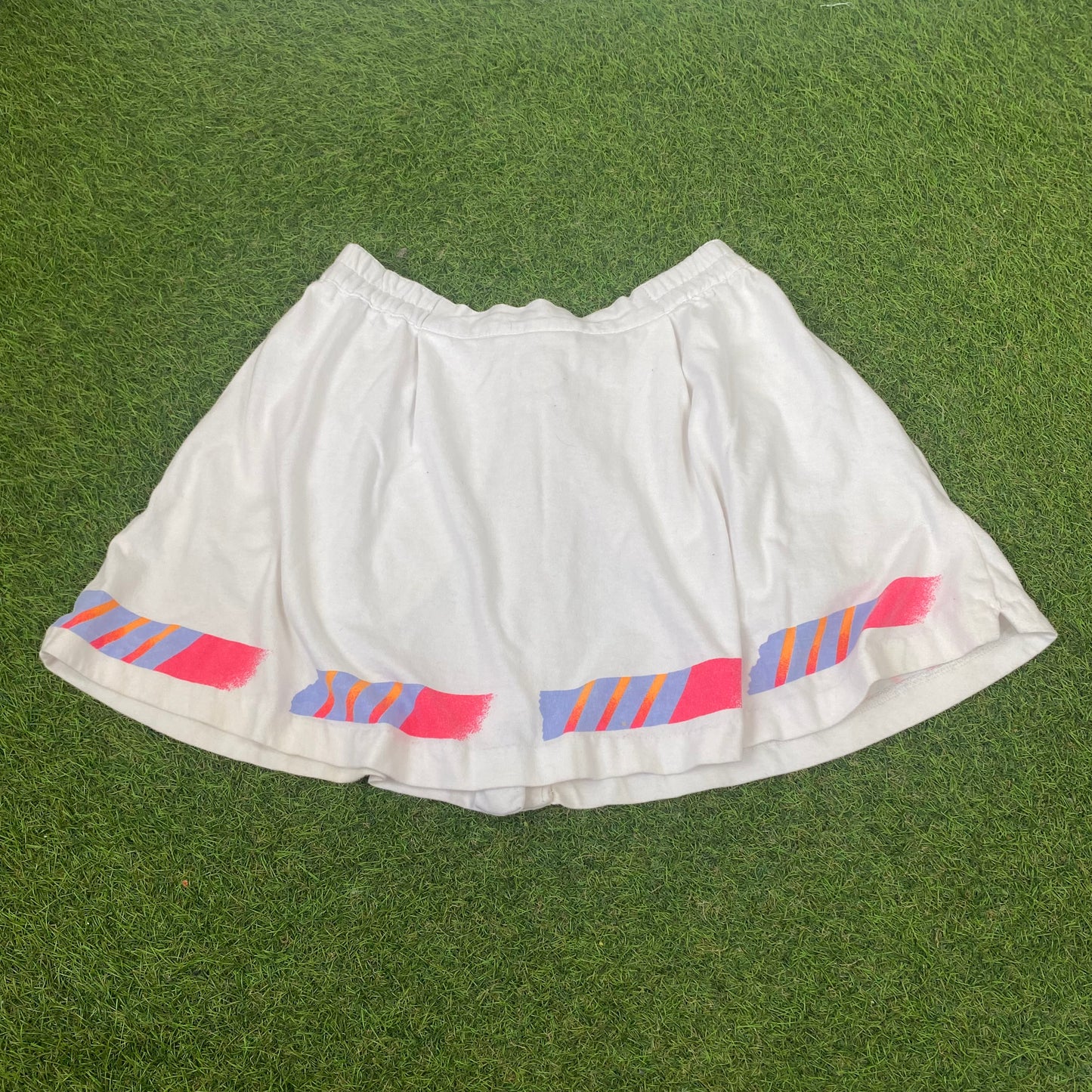 90s Nike Challenge Court Cotton Skirt White Large