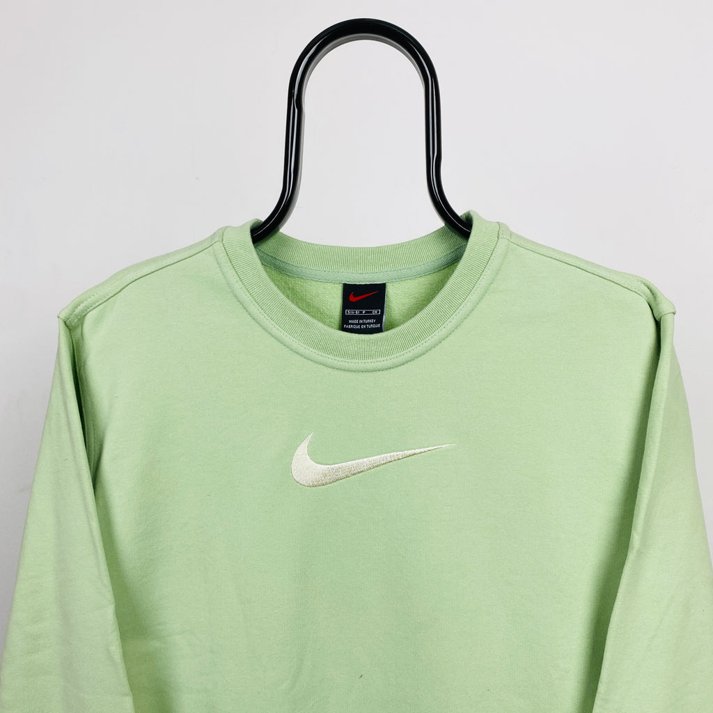 90s Nike Sweatshirt Sage Green Small