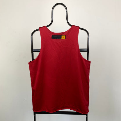 Vintage Nike Jordan Basketball Jersey Vest Red Small