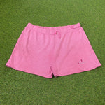 Retro 90s Champion Cotton Shorts Pink XL