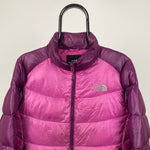 Vintage The North Face Puffer Jacket Purple Large