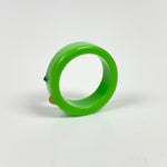Retro Chunky Chick Ring Green