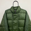00s Nike Puffer Jacket Green XXL