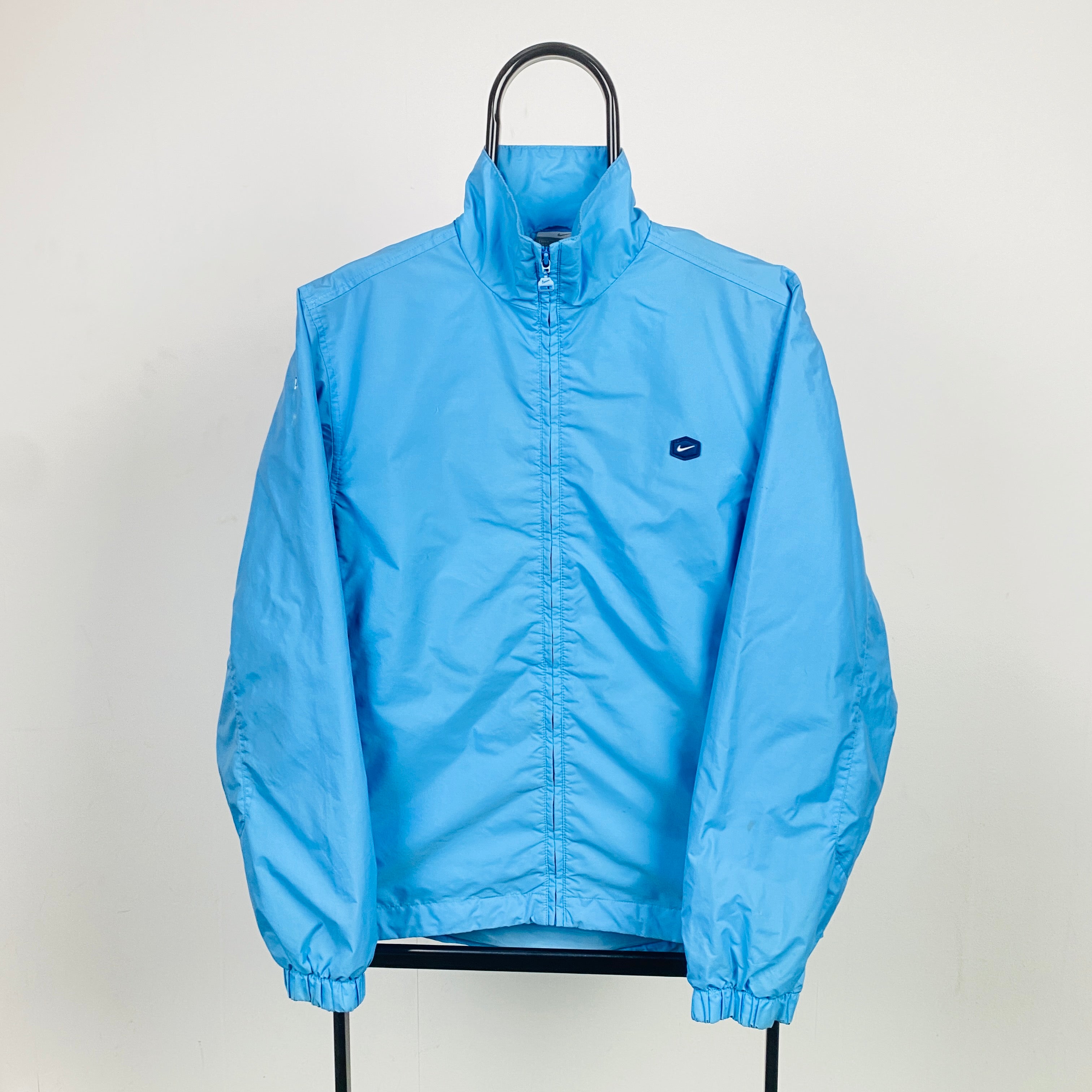 00s Nike Hex Windbreaker Jacket Blue Small – Clout Closet